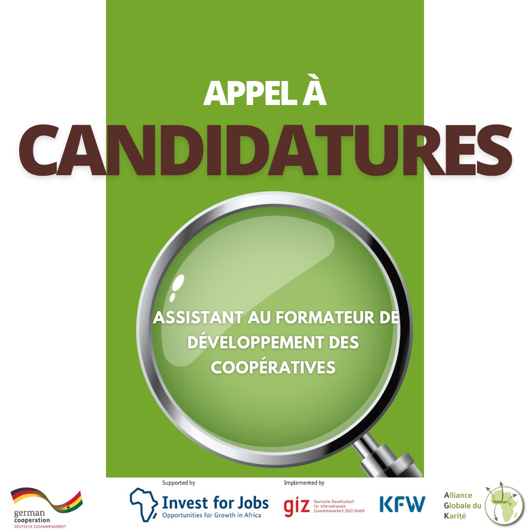 Assistant au formateur de développement des coopératives